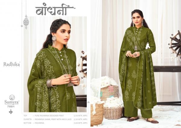 Radhika Sumyra Bandhani Winter Wear Pashmina Collection